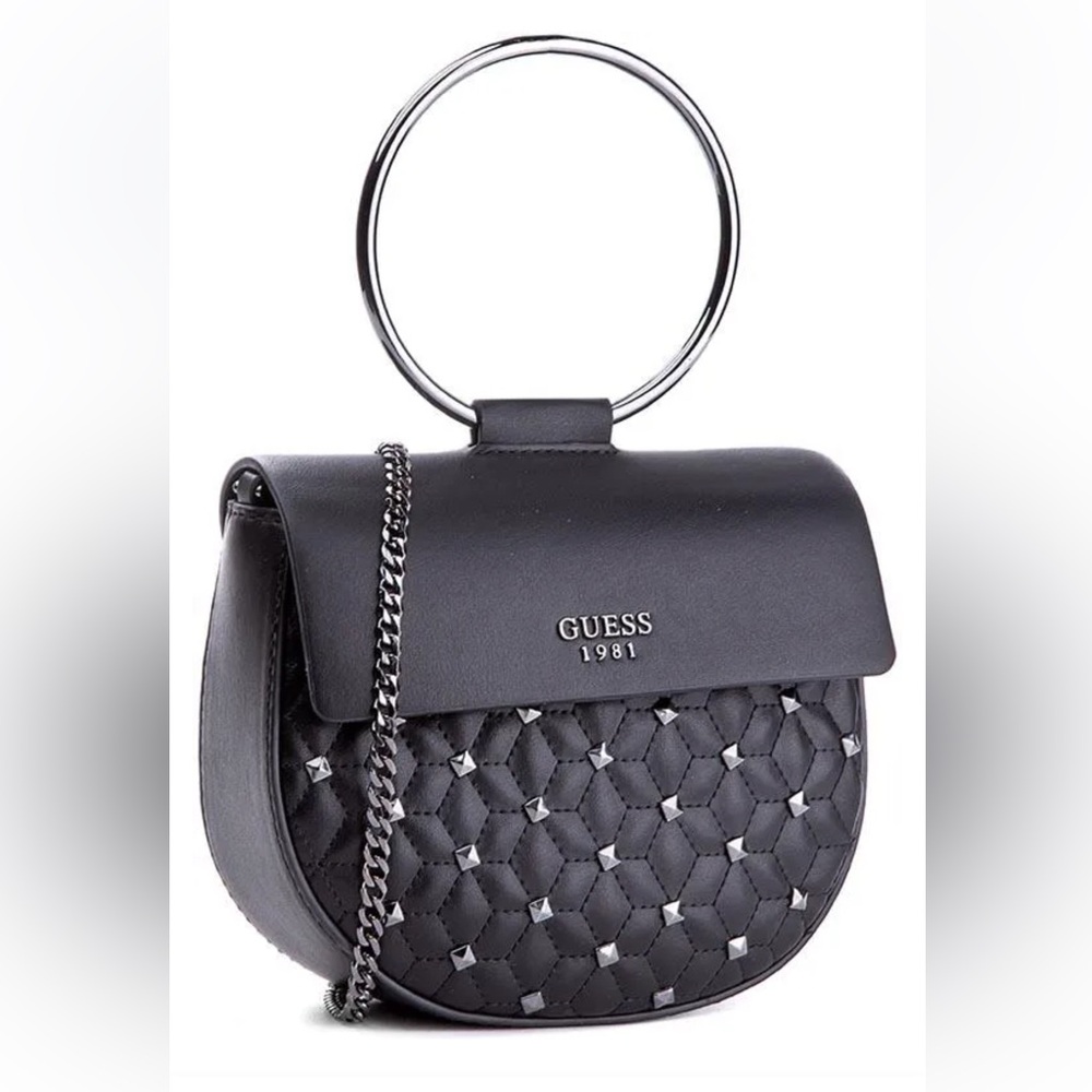 GUESS Fall in Love Shoulder bag Handbag in black EUC